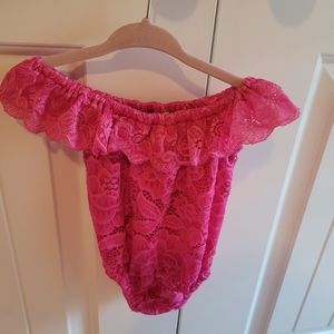 Bailey's Blossom ruffle onsie size 12-18 months